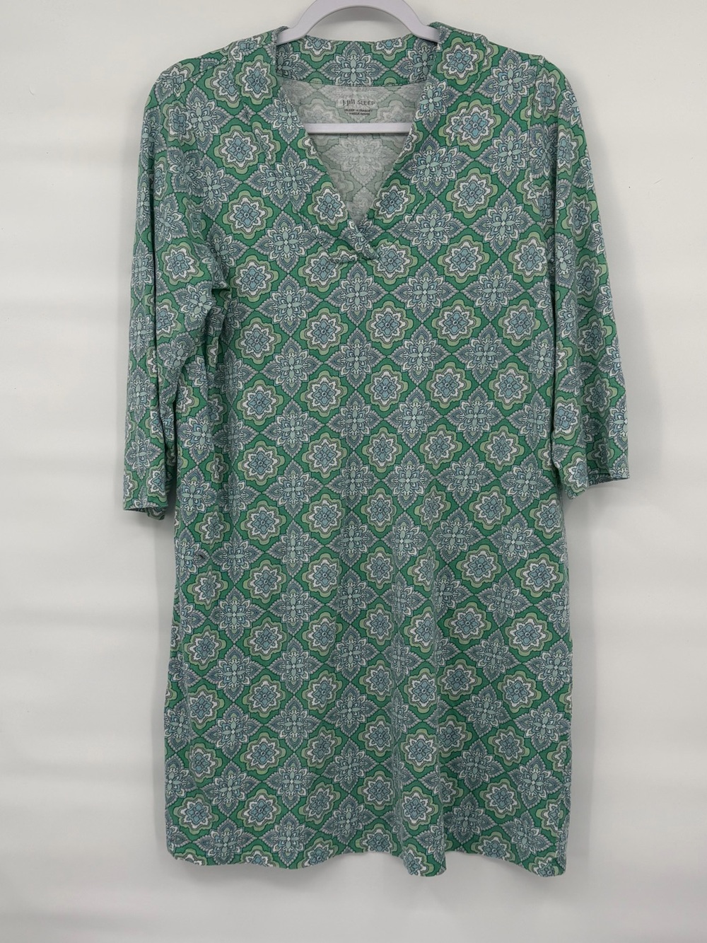 J Jill sleep, ultrasoft V-neck cotton modal nightgown